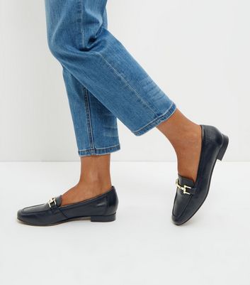 New look 2024 leather loafers