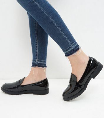 wide fit loafers ladies