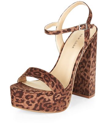 new look platform shoes