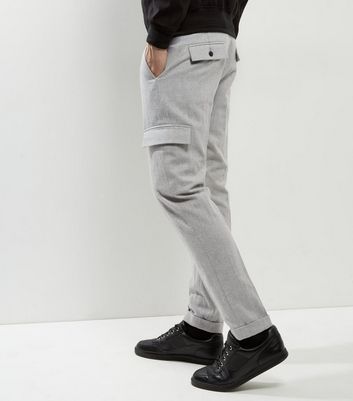 Buy Men's Solid Dark Grey Colour Cargo Pant (30) at Amazon.in