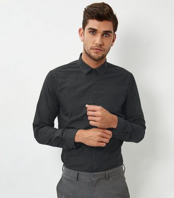 Black Long Sleeve Shirt New Look