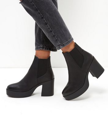 new look platform boots