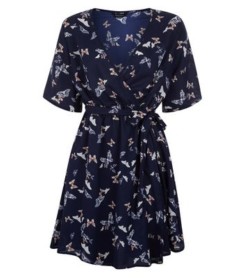 butterfly dress new look