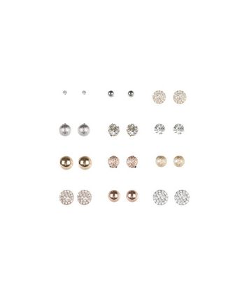 new look black earrings