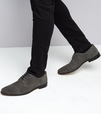 mens grey suede shoes