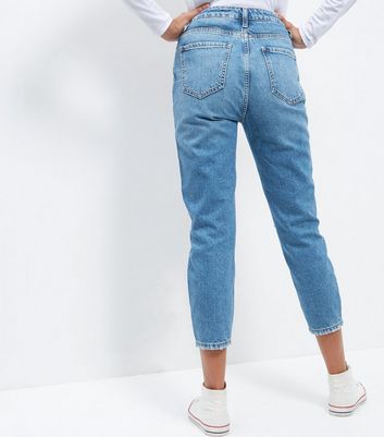 new look tori mom ripped jeans
