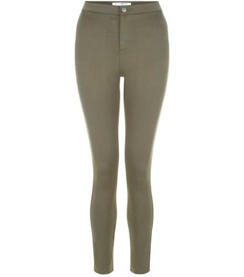 new look green jeans