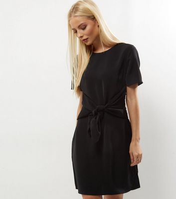 new look tie front dress