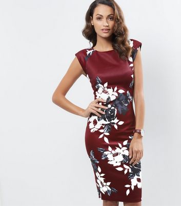 cap sleeve bodycon dress