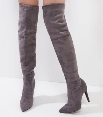 thigh high boots new look