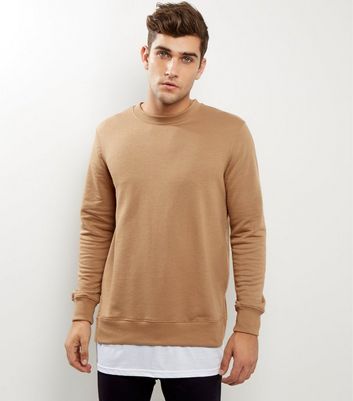 tan sweatshirt mens