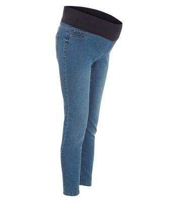 Maternity Blue Under Bump Jeggings 
