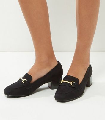 new look wide fit loafers