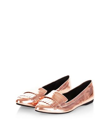 Rose discount gold loafers