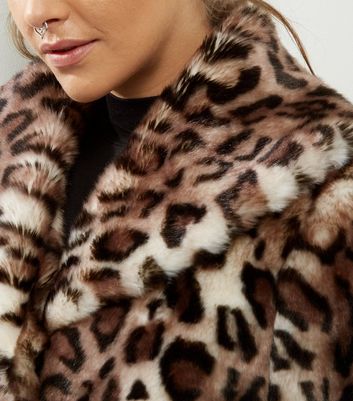 Anita and Green Faux Fur Leopard Print Coat | New Look Anita and Green Faux Fur Leopard Print Coat | New Look