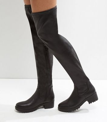 bottes cuissardes noires