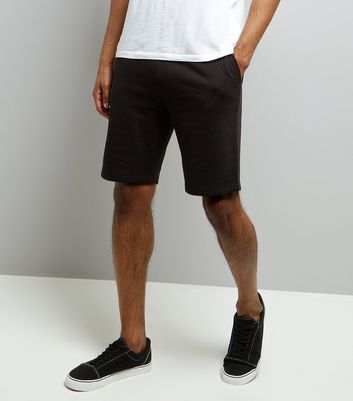 Black Basic Jersey Shorts | New Look