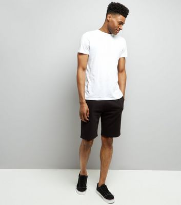 Black Basic Jersey Shorts | New Look