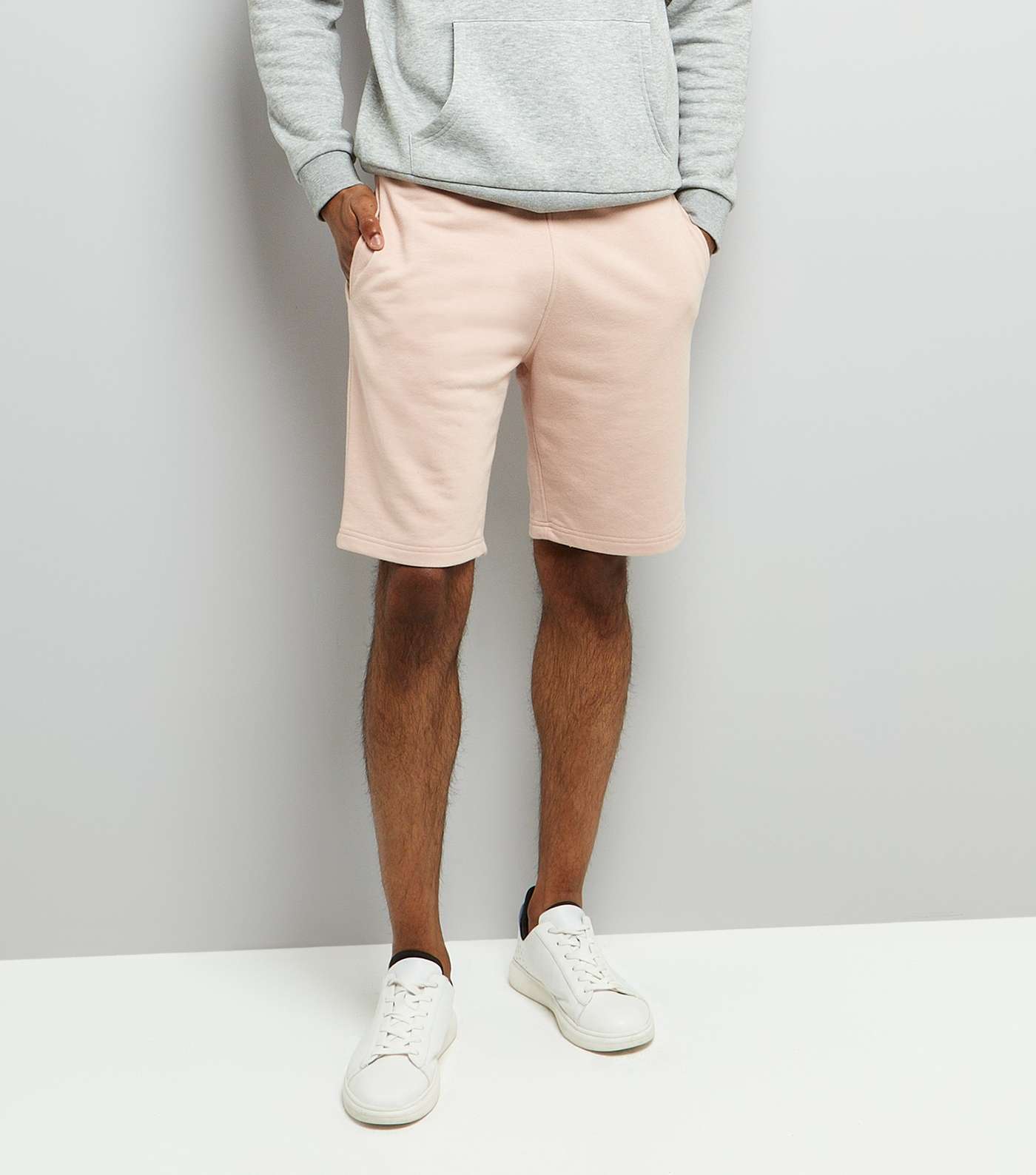 Pink Basic Jersey Shorts