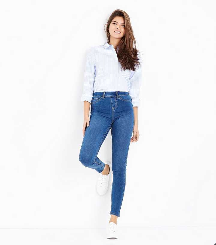 Blue Emilee Jeggings