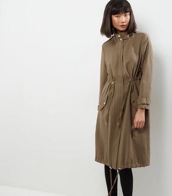 new look duster coat