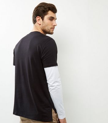 long sleeve layered t shirt