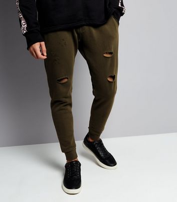 ripped joggers mens