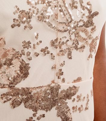 new look sequin bodycon dress