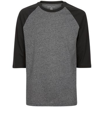 Black best sale sleeve raglan