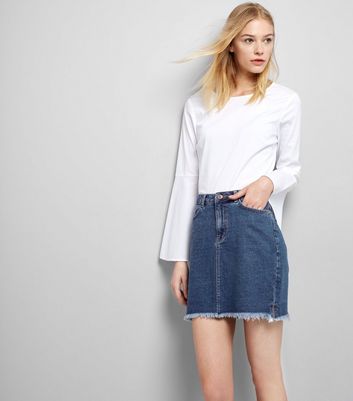 new look jeans skirt