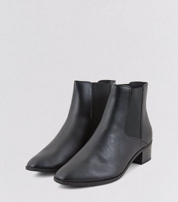 square toe chelsea boots womens