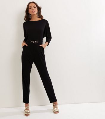 mela black jumpsuit