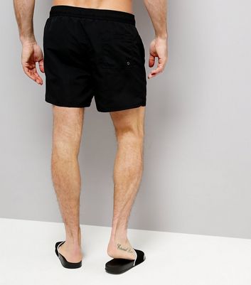 Black Swim Shorts New Look