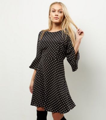 petite skater dress with sleeves