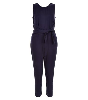 new look navy jumpsuit