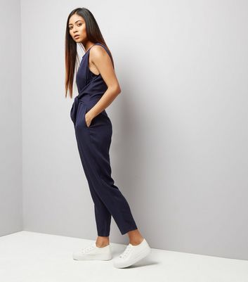 new look navy jumpsuit