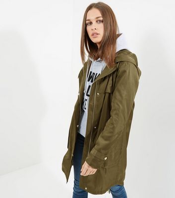 lightweight parka coat