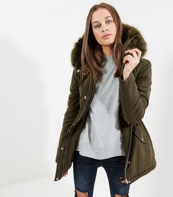 parka kaki femme new look parka kaki femme new look