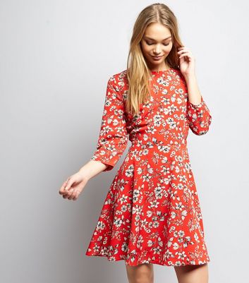 newlook red dresses