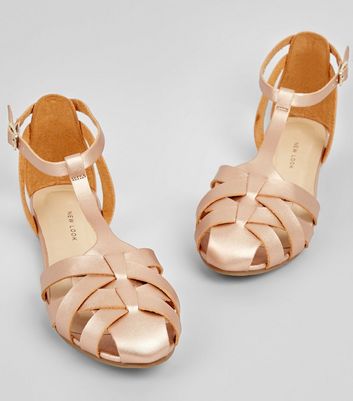 New look caged discount sandals