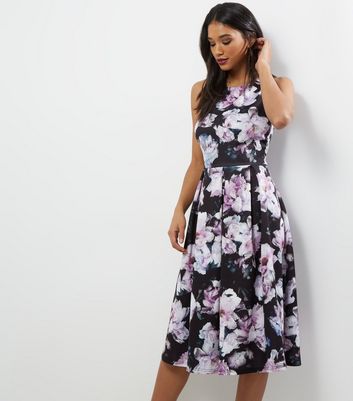 long black bodycon dress