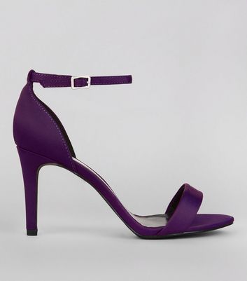 purple wide fit shoes