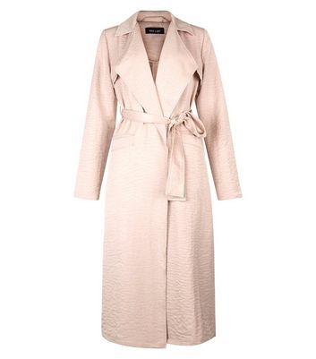 trench coat rose poudre