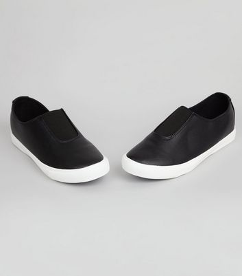 wide fit plimsolls ladies