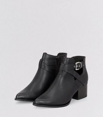 new look cut out boots