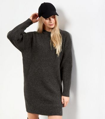 balloon sleeve jumper dress