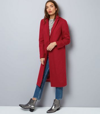 dark red coats