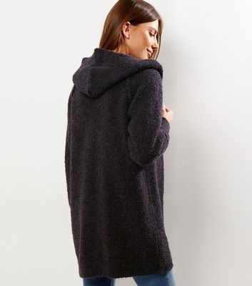 hooded cardigan new look