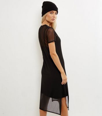 t shirt dress with split