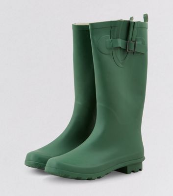 Green Welly Boots | New Look